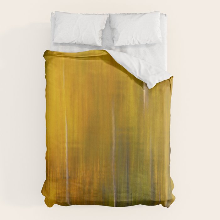 Reflection autumn  colors Duvet Cover Gallery Image 1