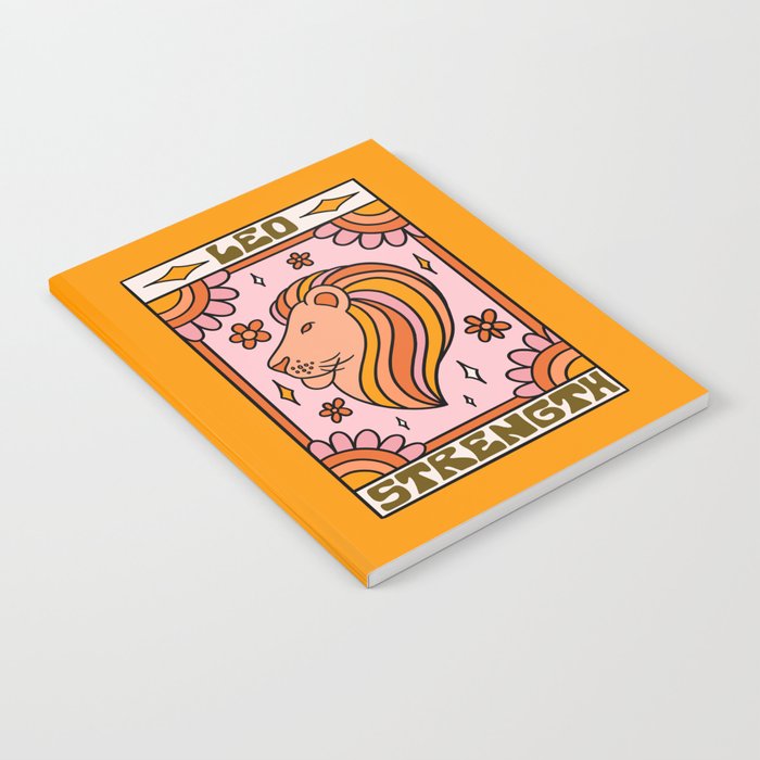 Leo Tarot Card Notebook Gallery Image 2