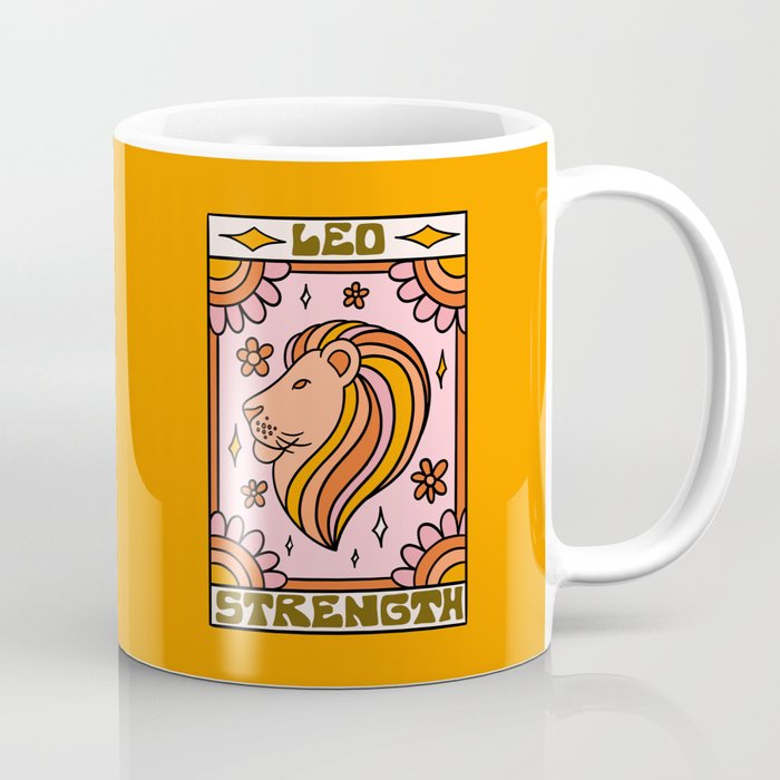 Leo Tarot Card Coffee Mug Gallery Image 1