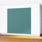 Solid Teal / Blue-Green Solid Color Wall Mural Gallery Image 2