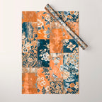 Floral Patches of Yesteryear Wrapping Paper Gallery Image 1
