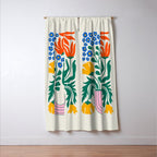 Flower Market 04: Madrid Window Curtain Gallery Image 3