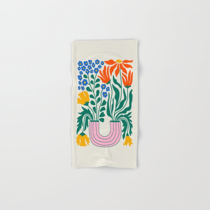Flower Market 04: Madrid Bath Towel Gallery Image 1
