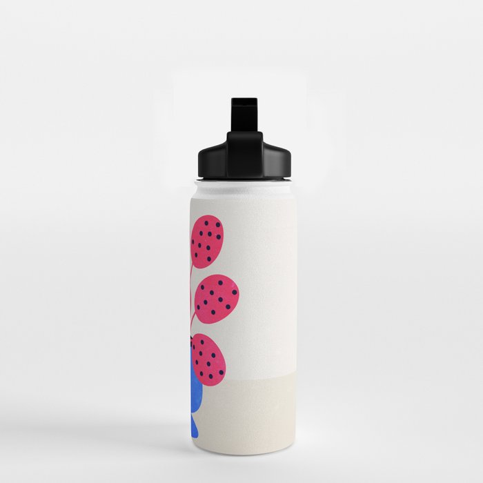 Blueberry Vase & French Fuchsia Leaves: Vases & Stuff 03 Water Bottle Gallery Image 2