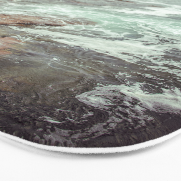 Swirling Sea Bath Mat Gallery Image 3