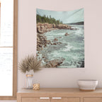 Swirling Sea Wall Tapestry Gallery Image 2