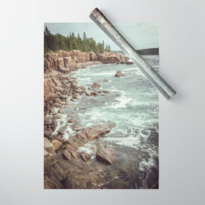 Swirling Sea Wrapping Paper Gallery Image 1