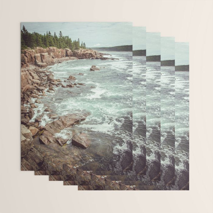 Swirling Sea Wrapping Paper Gallery Image 3