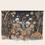 Bones and Blooms Skeleton Art Wall Hanging Gallery Image 1