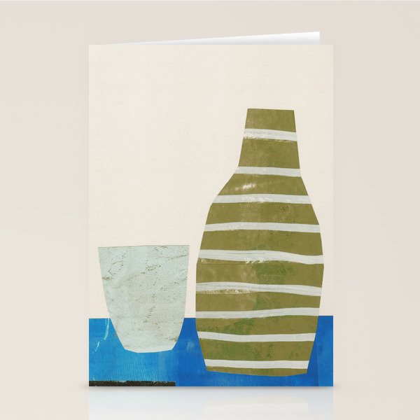 Everyday Simplicity - Vessel and Glass Stationery Card Gallery Image 1