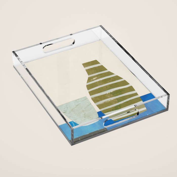 Everyday Simplicity - Vessel and Glass Acrylic Tray Gallery Image 1