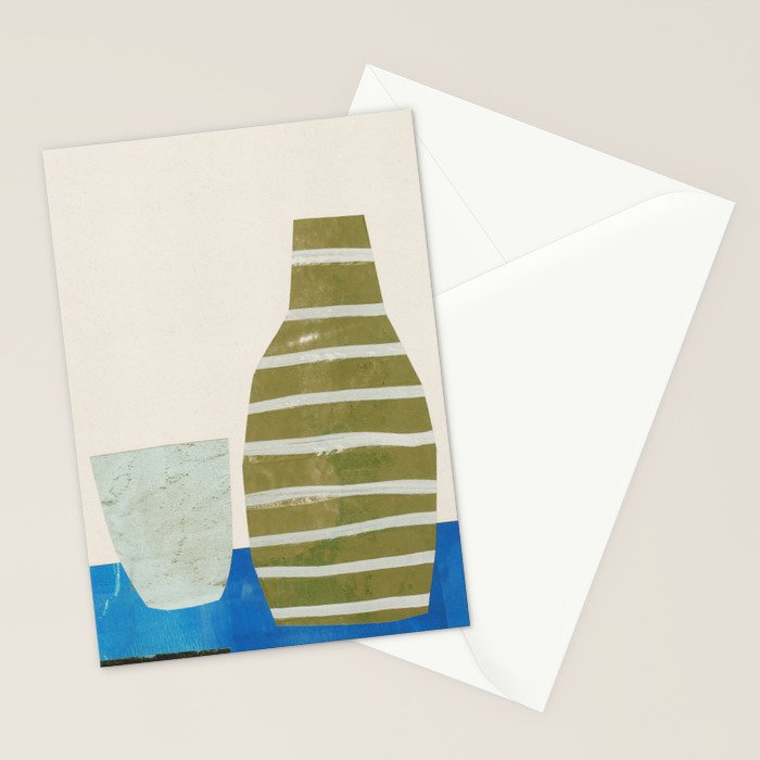 Everyday Simplicity - Vessel and Glass Stationery Card Gallery Image 2