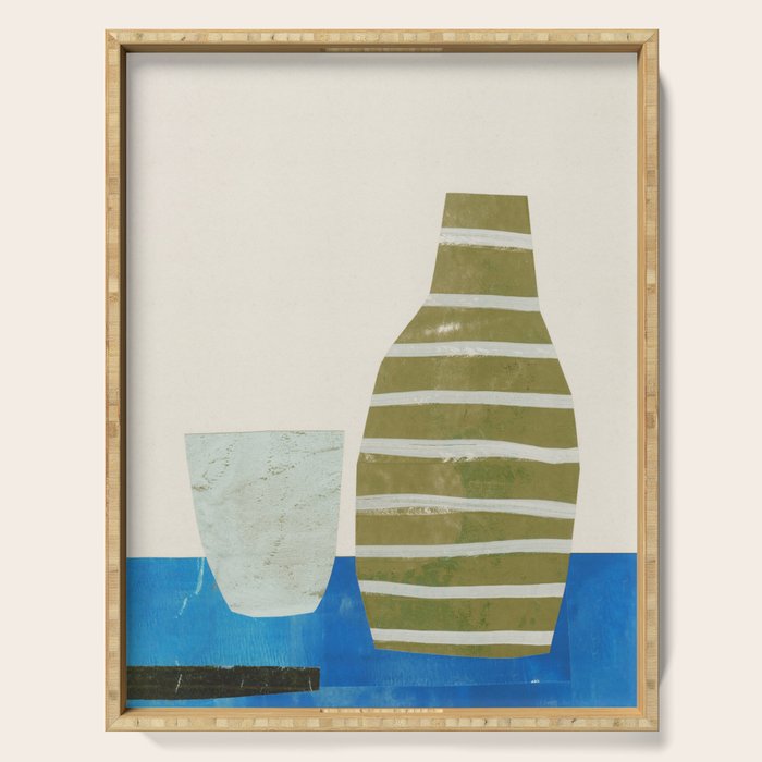 Everyday Simplicity - Vessel and Glass Serving Tray Gallery Image 1