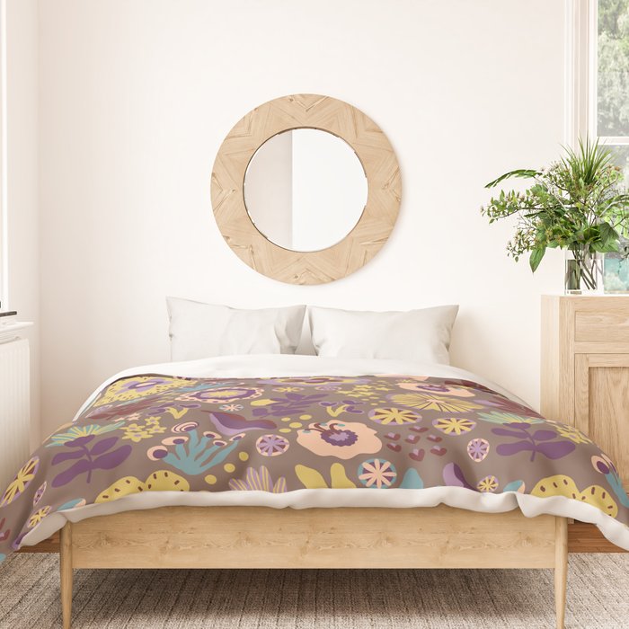 Flowers V Duvet Cover Gallery Image 3
