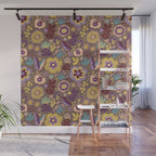 Flowers V Wall Mural Gallery Image 1