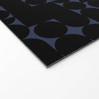 Midcentury modern geometric 01 black Welcome Mat Gallery Image 2