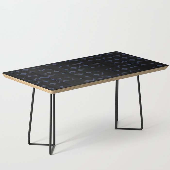 Midcentury modern geometric 01 black Coffee Table Gallery Image 1