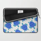 Sea Turtle - Blue Palette Laptop Sleeve Gallery Image 2