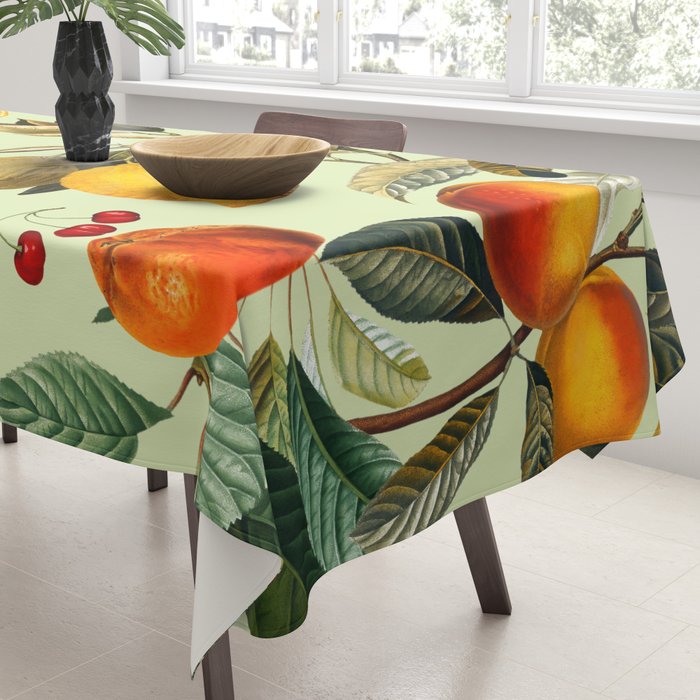 Vintage Fruit Pattern XIII Tablecloth Gallery Image 3