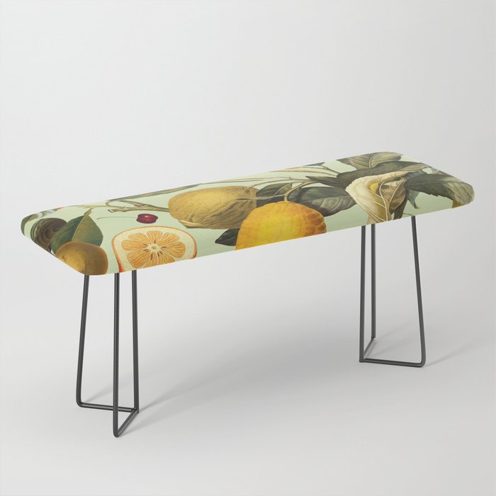 Vintage Fruit Pattern XIII Bench Gallery Image 1