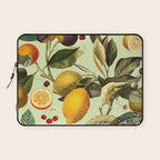 Vintage Fruit Pattern XIII Laptop Sleeve Gallery Image 1