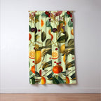 Vintage Fruit Pattern XIII Window Curtain Gallery Image 3
