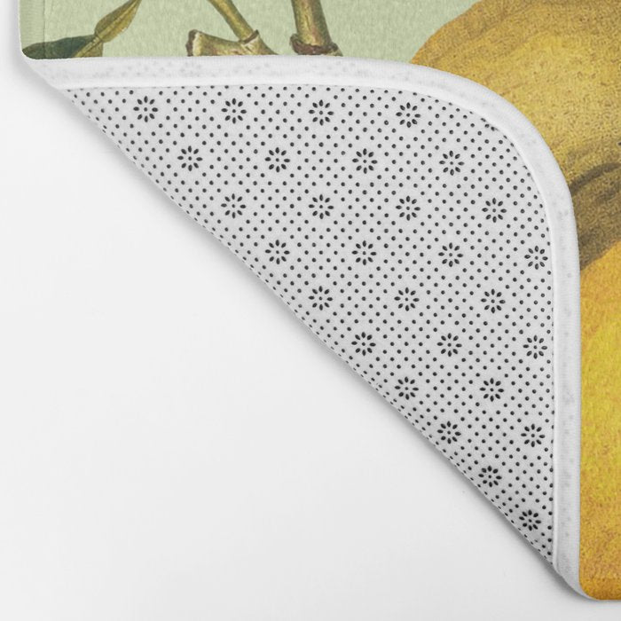 Vintage Fruit Pattern XIII Bath Mat Gallery Image 2