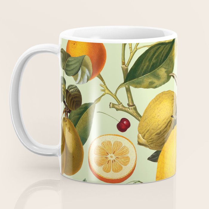 Vintage Fruit Pattern XIII Coffee Mug Gallery Image 3