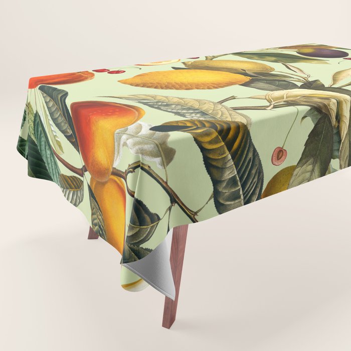 Vintage Fruit Pattern XIII Tablecloth Gallery Image 1