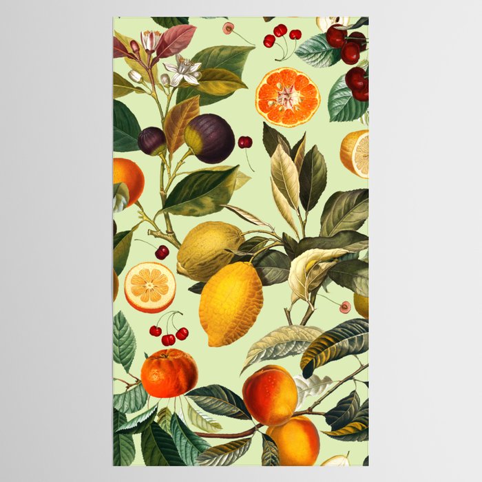 Vintage Fruit Pattern XIII Tablecloth Gallery Image 2