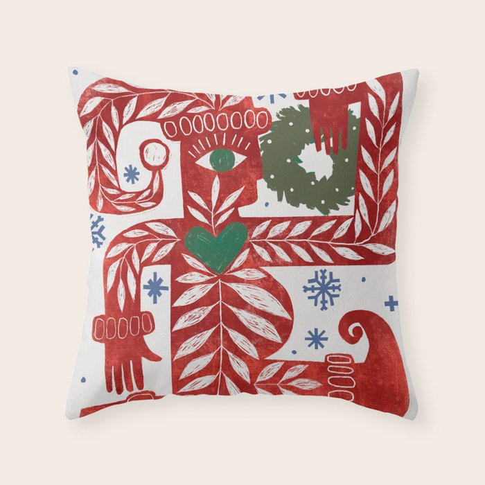 Elf 1 Throw Pillow Gallery Image 6