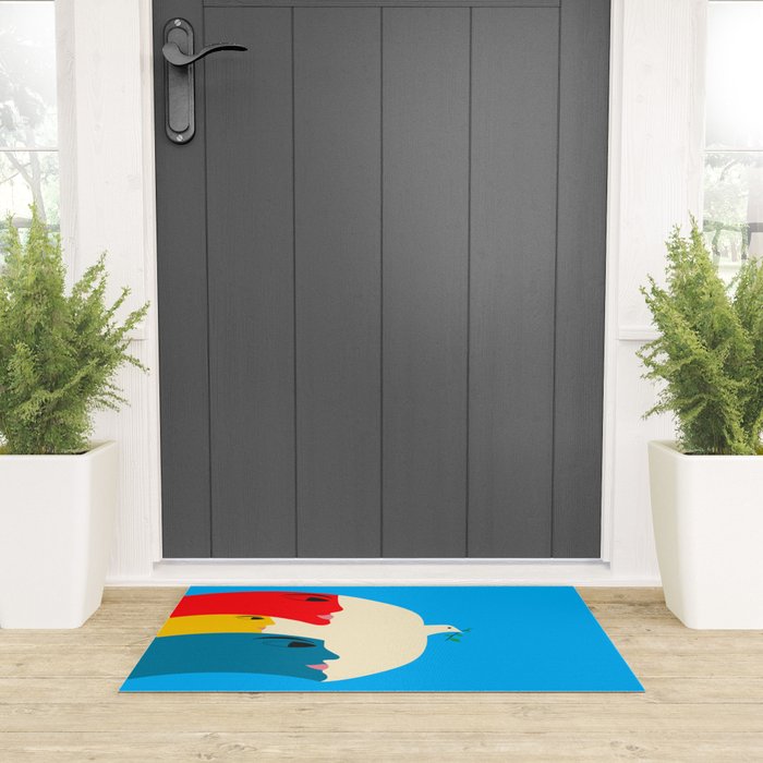 Peace Welcome Mat Gallery Image 3