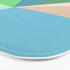 Rise and Shine! Girl Power Rainbow Hair Bath Mat Gallery Image 3