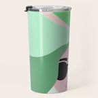 Rise and Shine! Girl Power Rainbow Hair Travel Mug Gallery Image 3