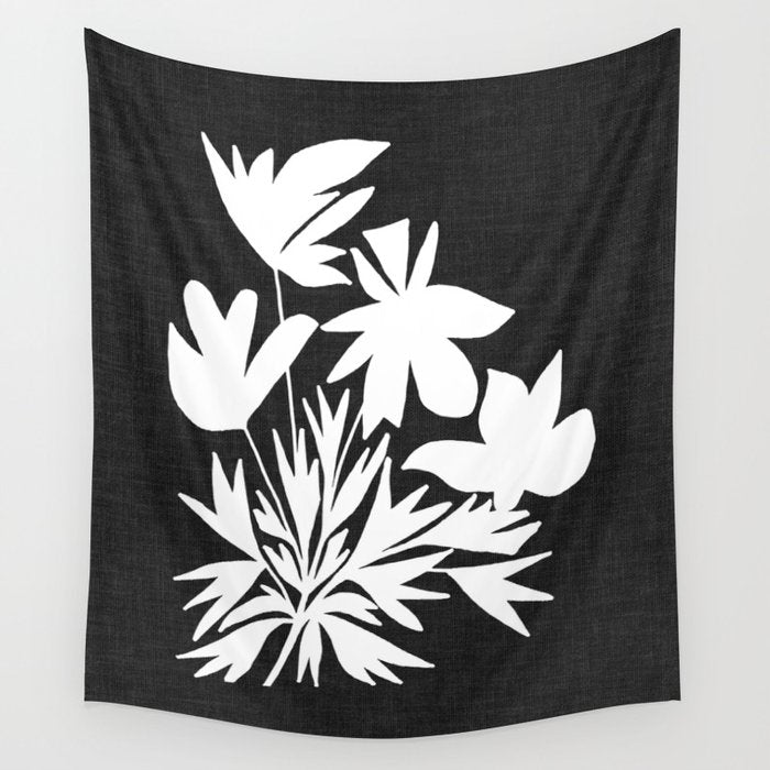 Bushy Bloom ii Wall Tapestry Gallery Image 1