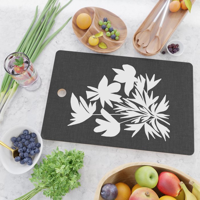 Bushy Bloom ii Cutting Board Gallery Image 2