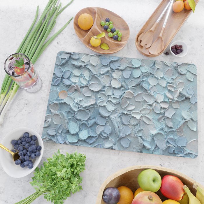Blue Enchantress Hydrangeas Cutting Board Gallery Image 2