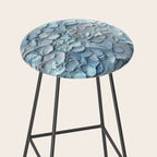 Blue Enchantress Hydrangeas Stool Gallery Image 2