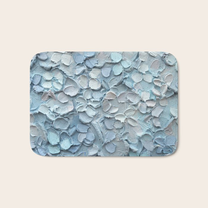 Blue Enchantress Hydrangeas Bath Mat Gallery Image 1