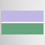 Color Block VIII Purple Green Tablecloth Gallery Image 2