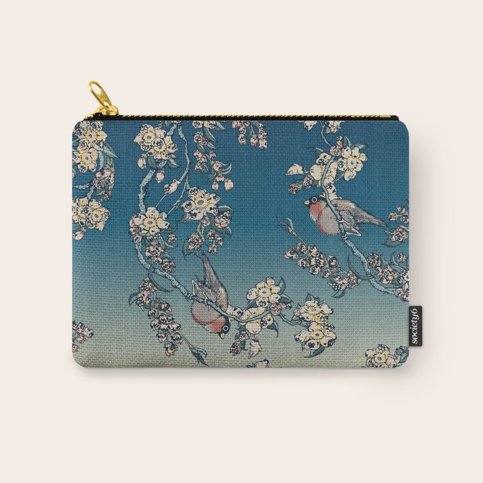 Bullfinch and Pug Cherry Carry All Pouch Gallery Image 1