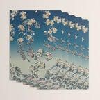 Bullfinch and Pug Cherry Wrapping Paper Gallery Image 3