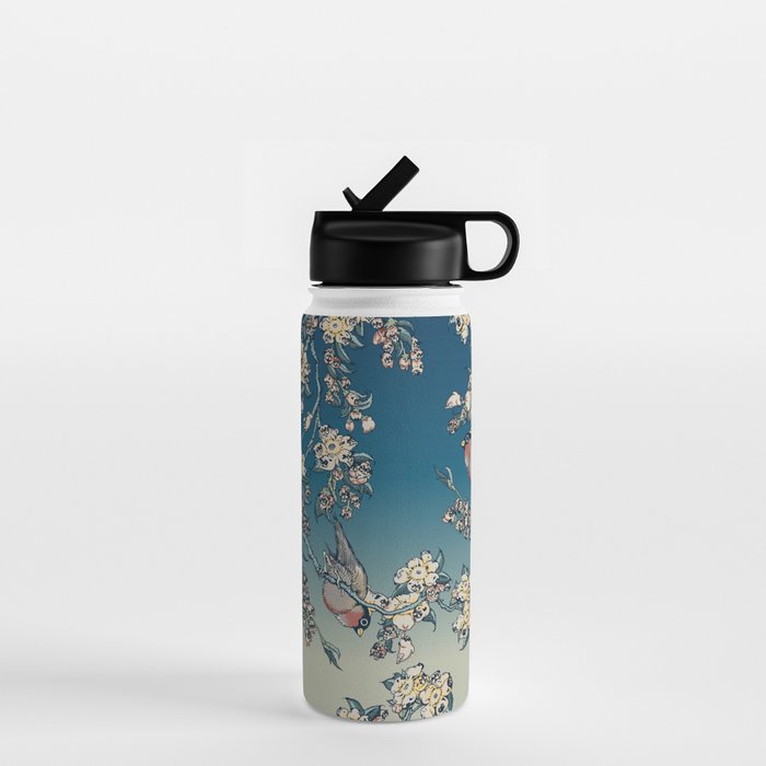 Bullfinch and Pug Cherry Water Bottle Gallery Image 1