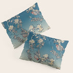 Bullfinch and Pug Cherry Pillow Sham Gallery Image 3
