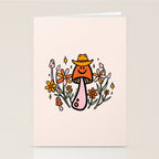 Mushroom Cowboy Stationery Card Gallery Image 2