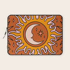 Moon Sun And Stars Laptop Sleeve Gallery Image 1