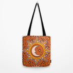 Moon Sun And Stars Tote Bag Gallery Image 2