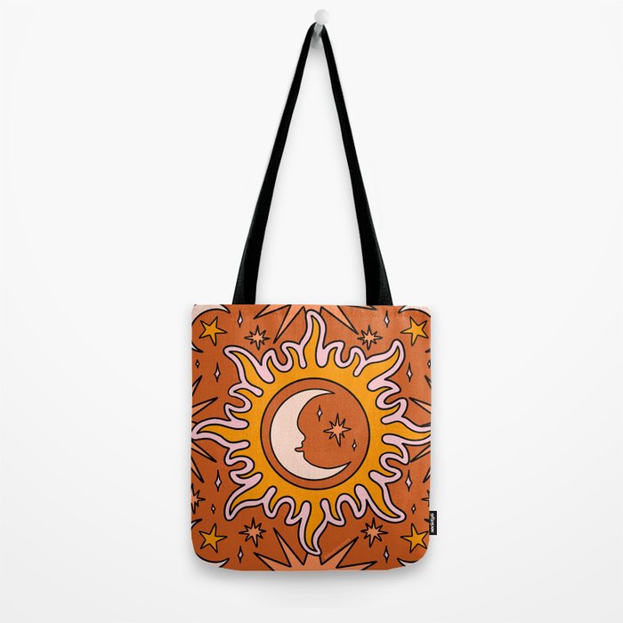 Moon Sun And Stars Tote Bag Gallery Image 2