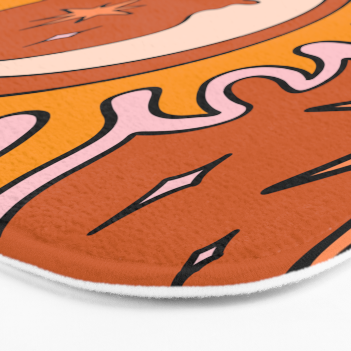 Moon Sun And Stars Bath Mat Gallery Image 3