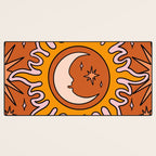 Moon Sun And Stars Desk Mat Gallery Image 3